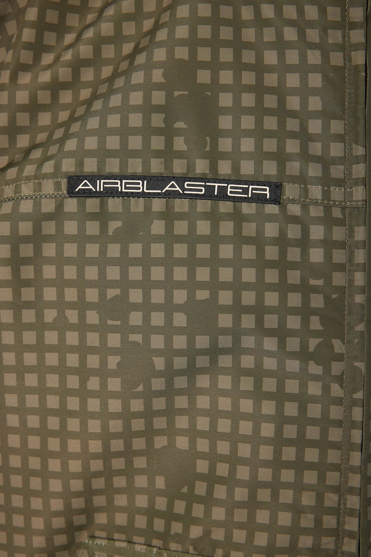 Manteau Airblaster Access Jacket Olive Grid, autre vue