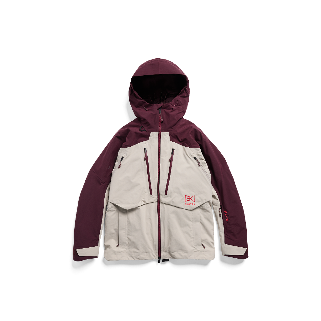 Veste Burton [ak] Swash femme rum raisin et gris chinchilla