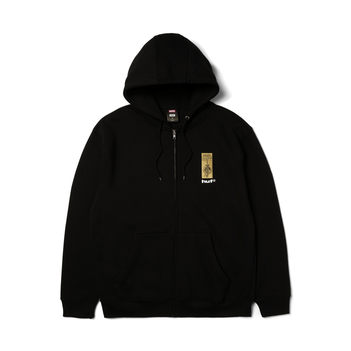 HUF X MARVEL SPIDER-MAN ARACHKNIGHT FZ HOODIE 