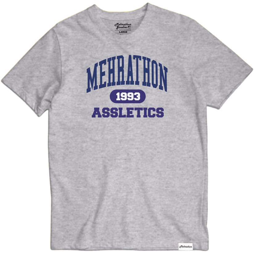 MEHRATHON ASSLETICS TEE