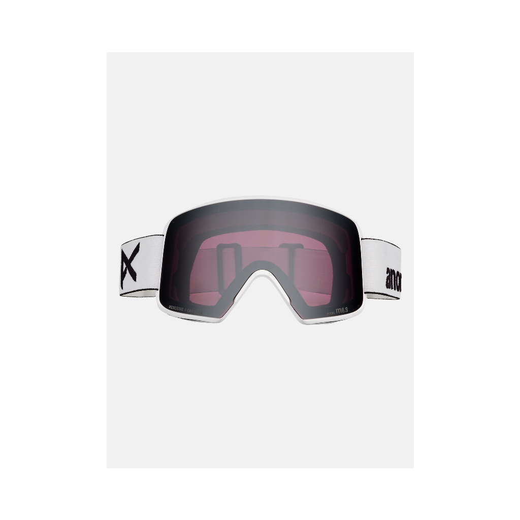 ANON M6 SMALL GOGGLES - WHITE/SUNNY ONYX/VIOLET