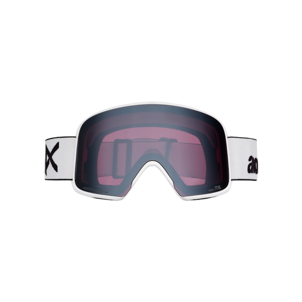 ANON M6 GOGGLES - WHITE/SUNNY ONYX/VIOLET