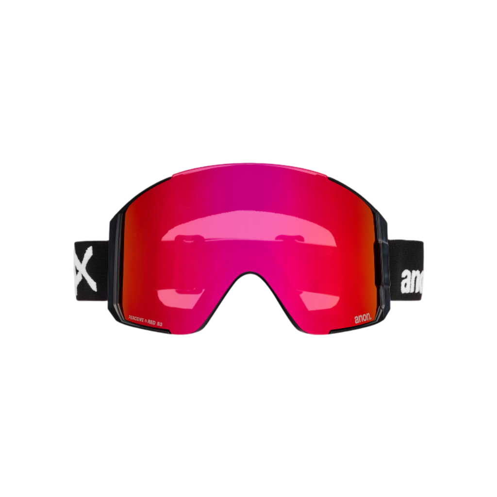 ANON SYNC GOGGLES - BLACK/SUNNY RED/CLOUDY BURST