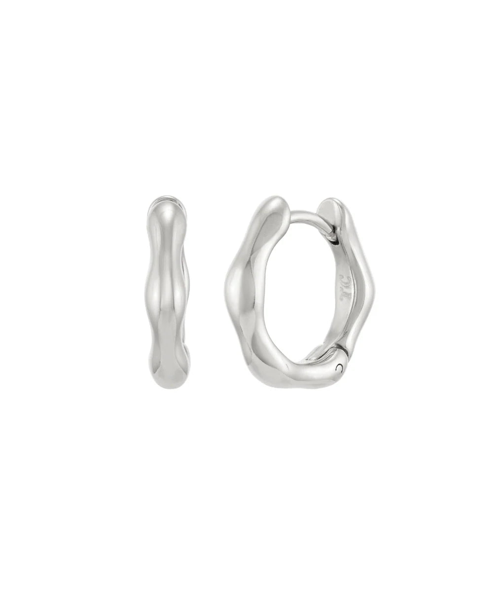 TWENTY COMPASS W AMALFI HOOPS