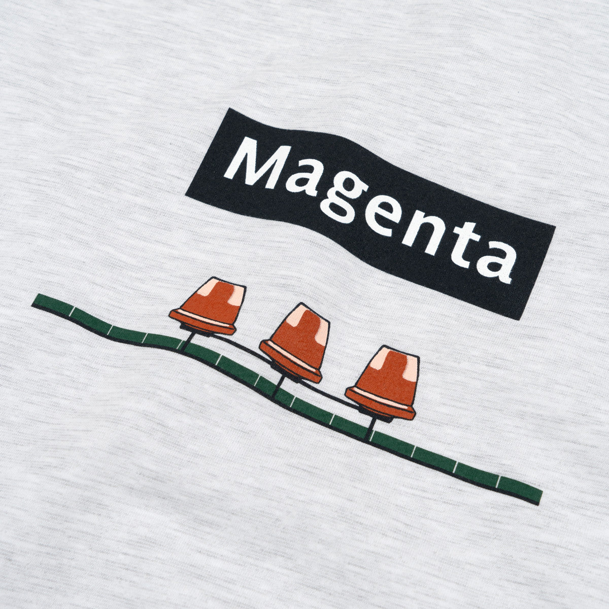 MAGENTA STATION TEE 