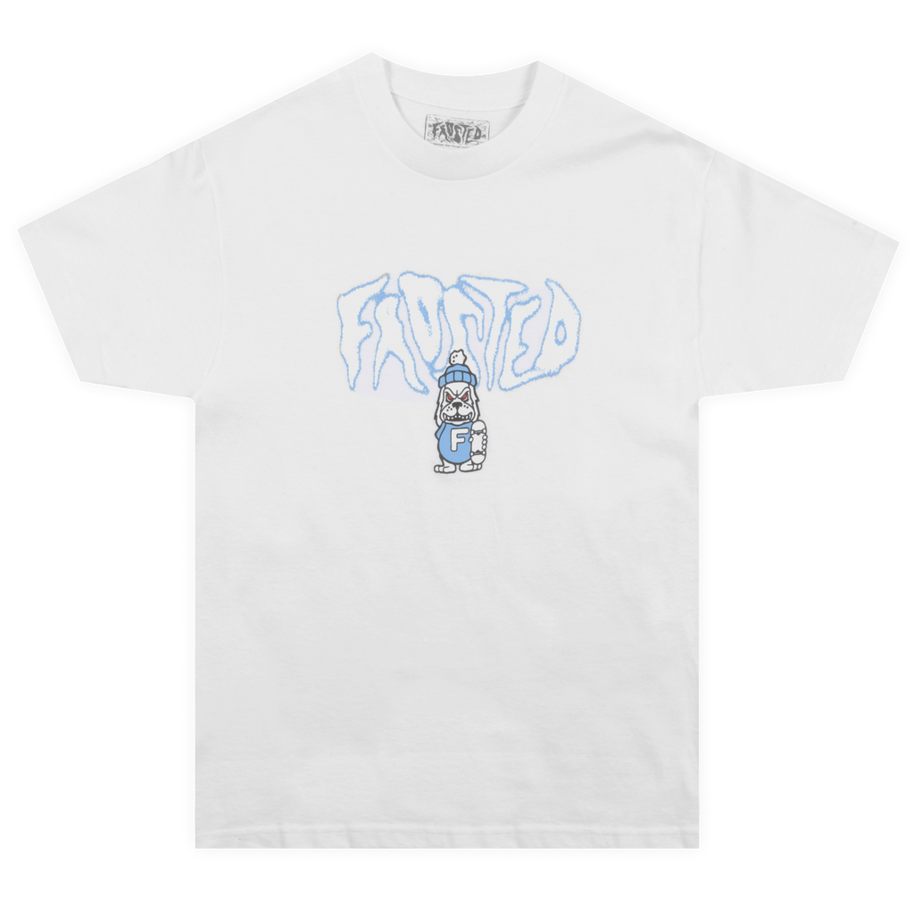 FROSTED BAD PUPPY T-SHIRT coloris White