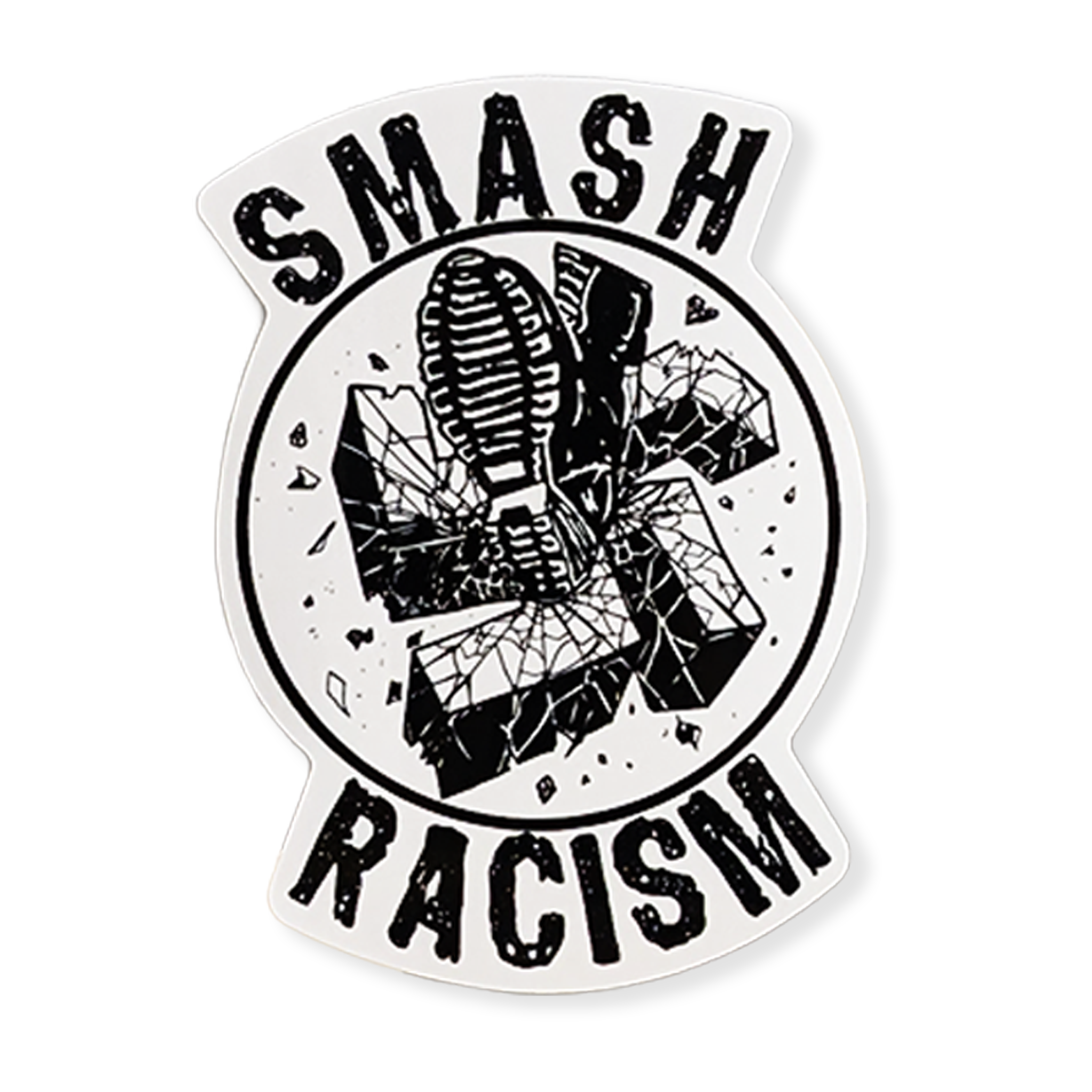 MEHRATHON X BETON SMASH RACISM STICKER PACK
