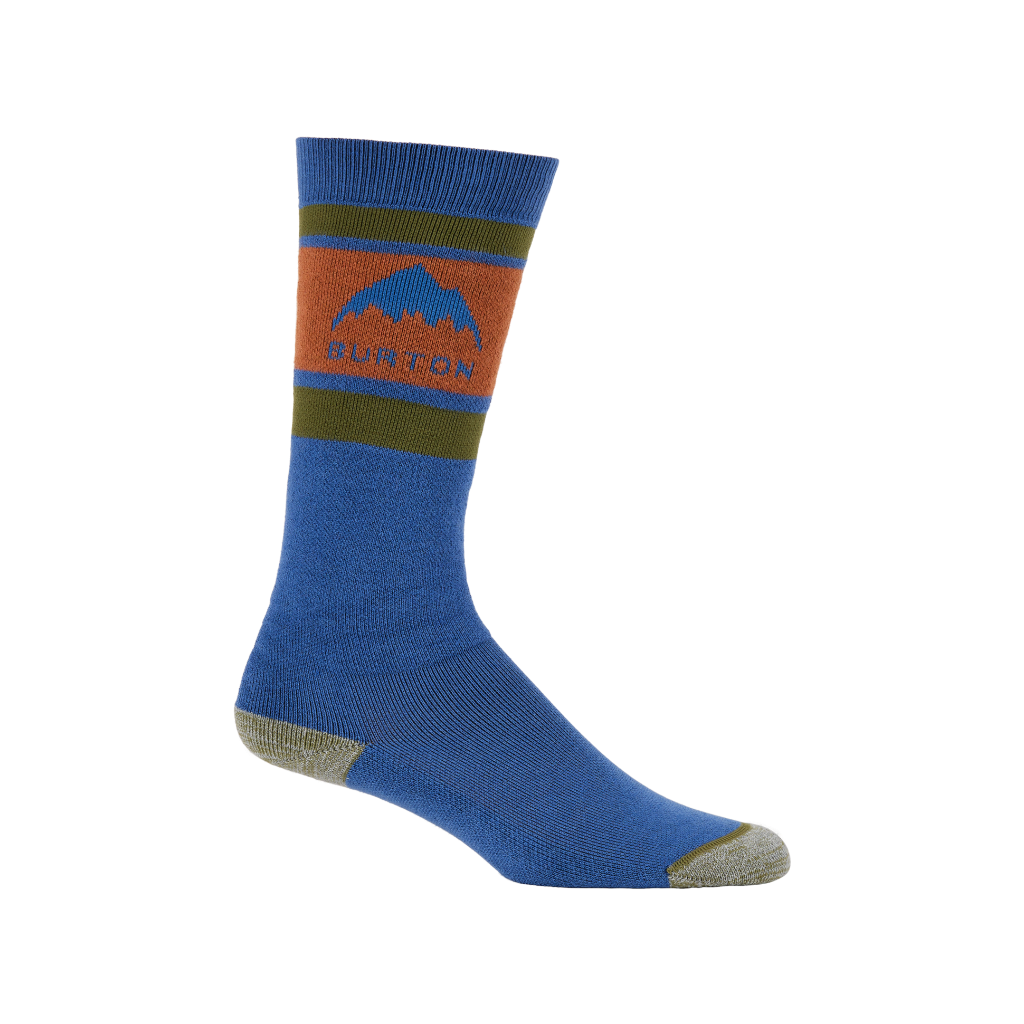 BURTON Y WEEKEND MIDWEIGHT SOCKS 2-PACK TWILIGHT BLUE