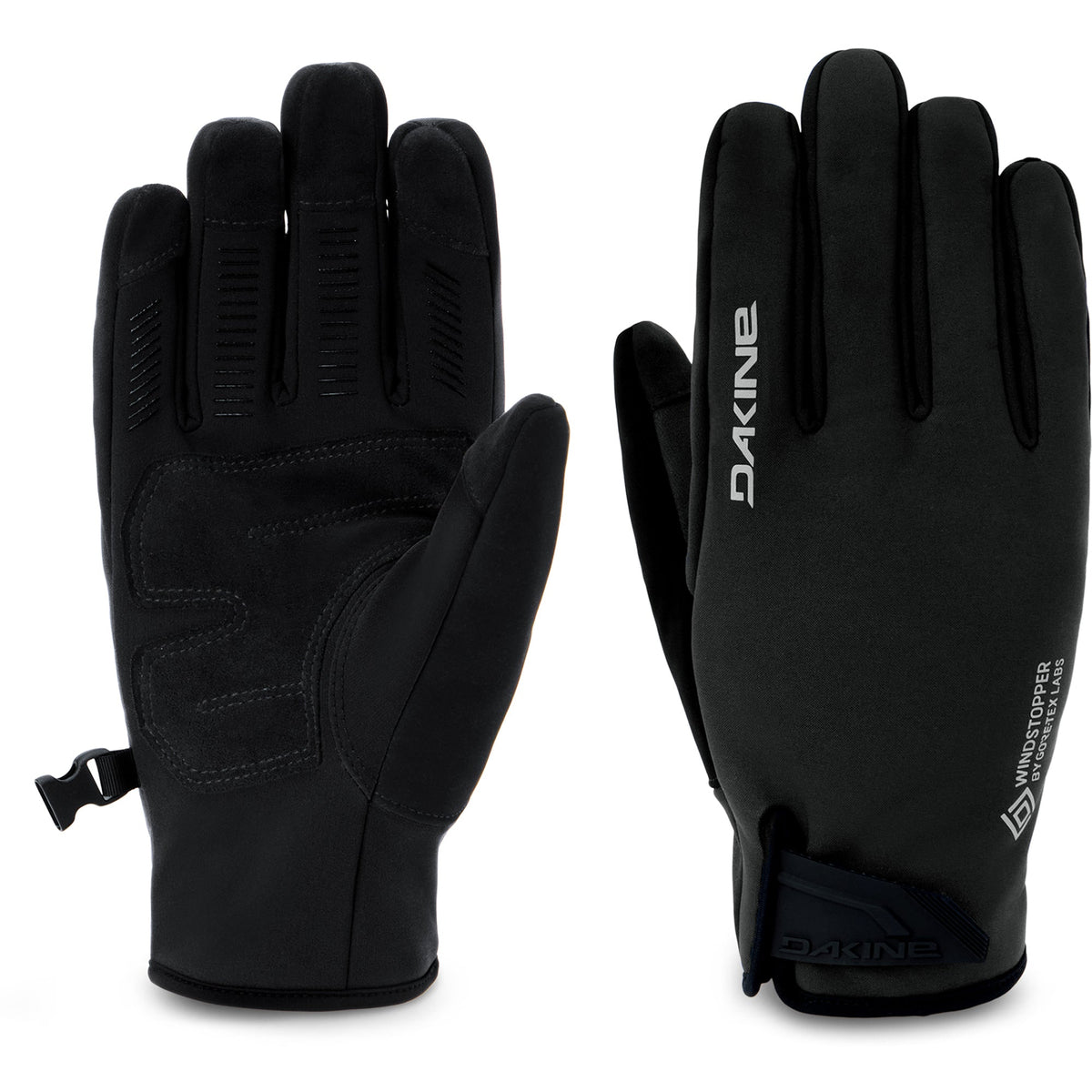 DAKINE BLOCKADE WINDSTOPPER SHORT GLOVES BLACK