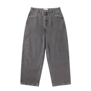 DIME BAGGY WINK DENIM PANTS FADED BLACK