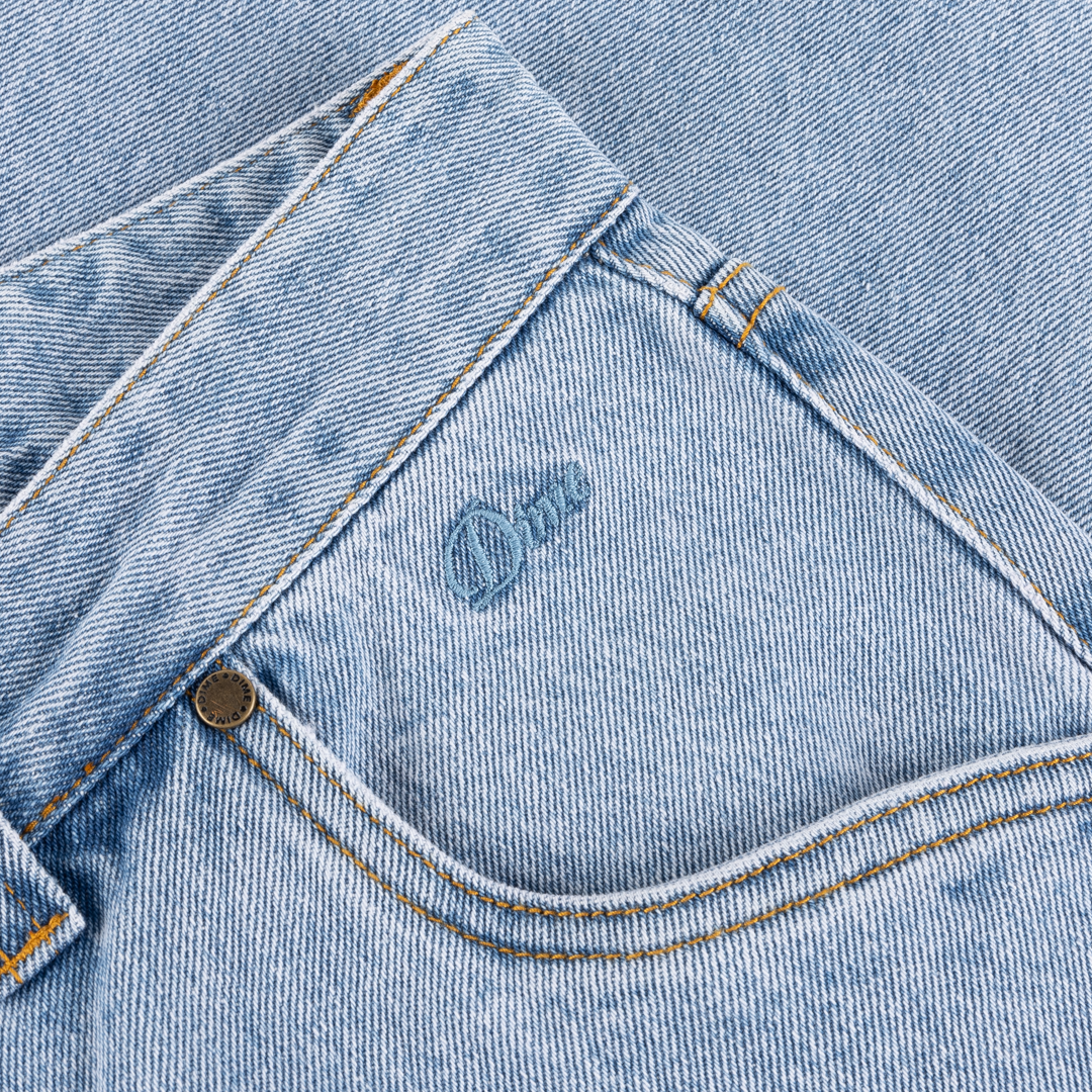 DIME STRAIGHT DENIM PANTS