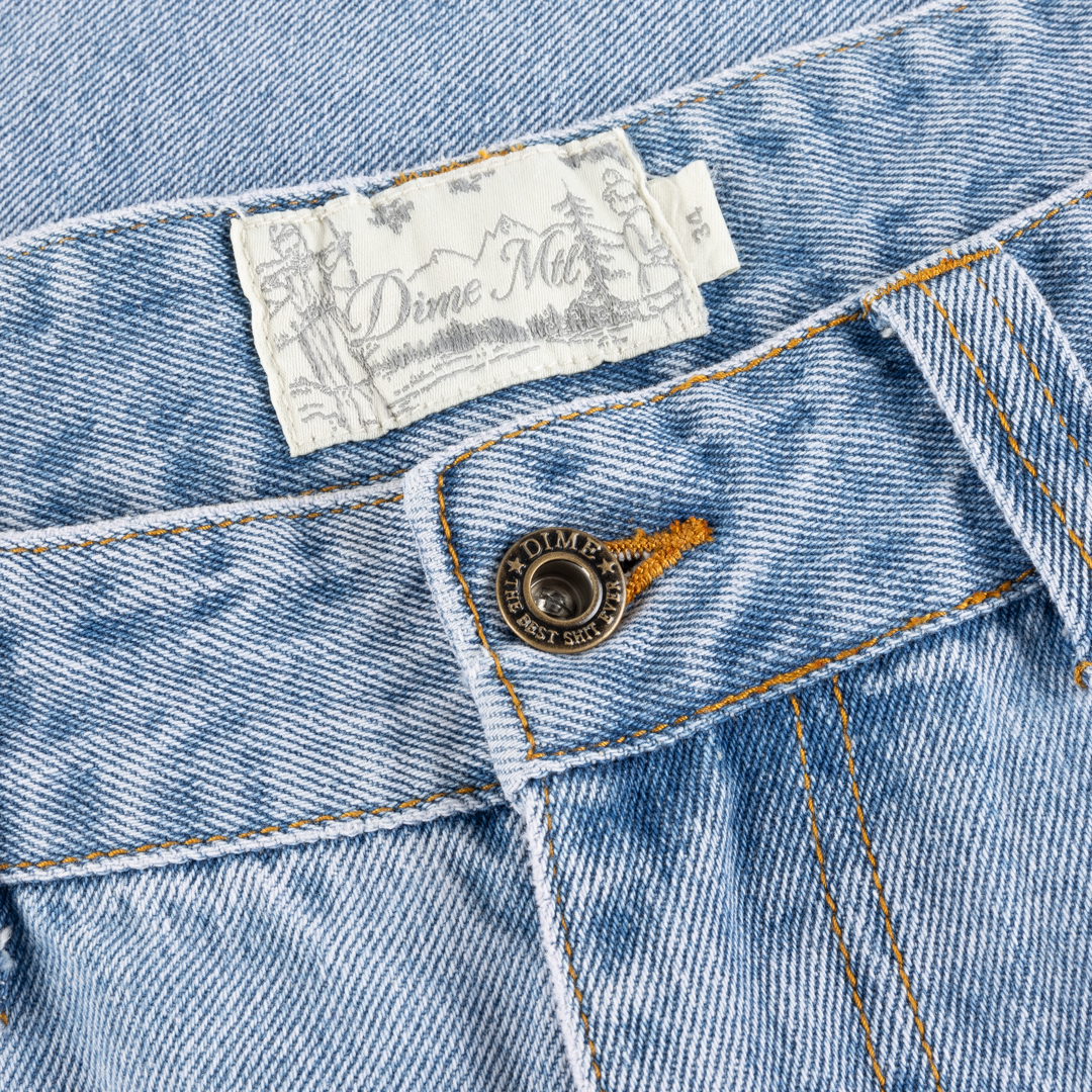 DIME STRAIGHT DENIM PANTS