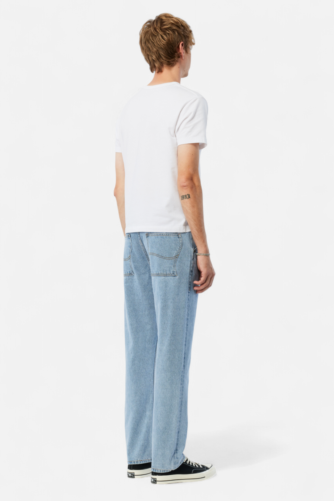 DIME STRAIGHT DENIM PANTS