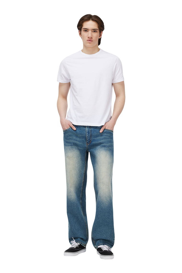 DIME RELAXED DENIM PANTS
