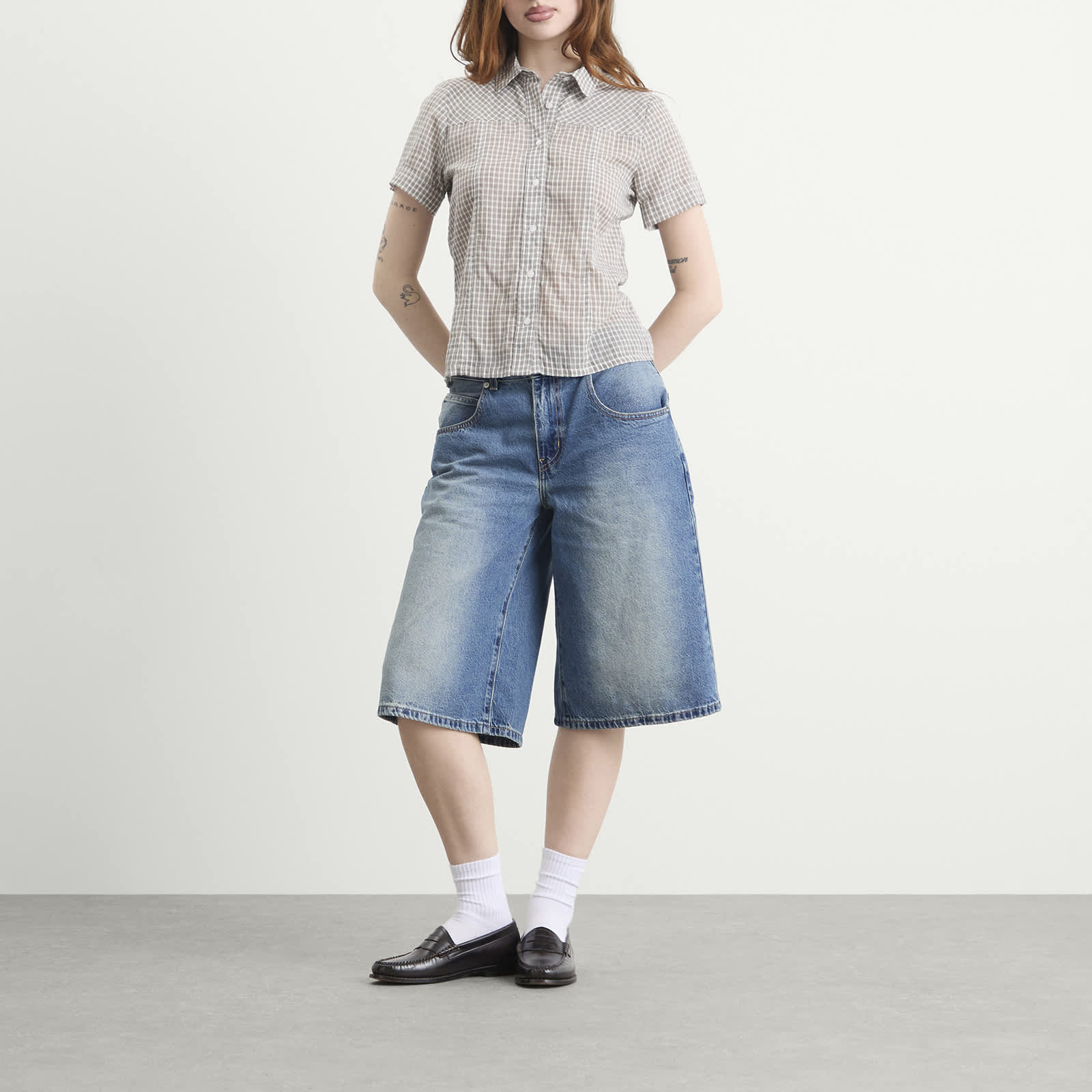 LEVI'S WOMEN'S SUPER BAGGY JORT