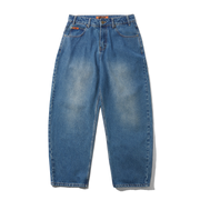 Butter Goods Baggy Denim Jeans Distressed Indigo - vue principale