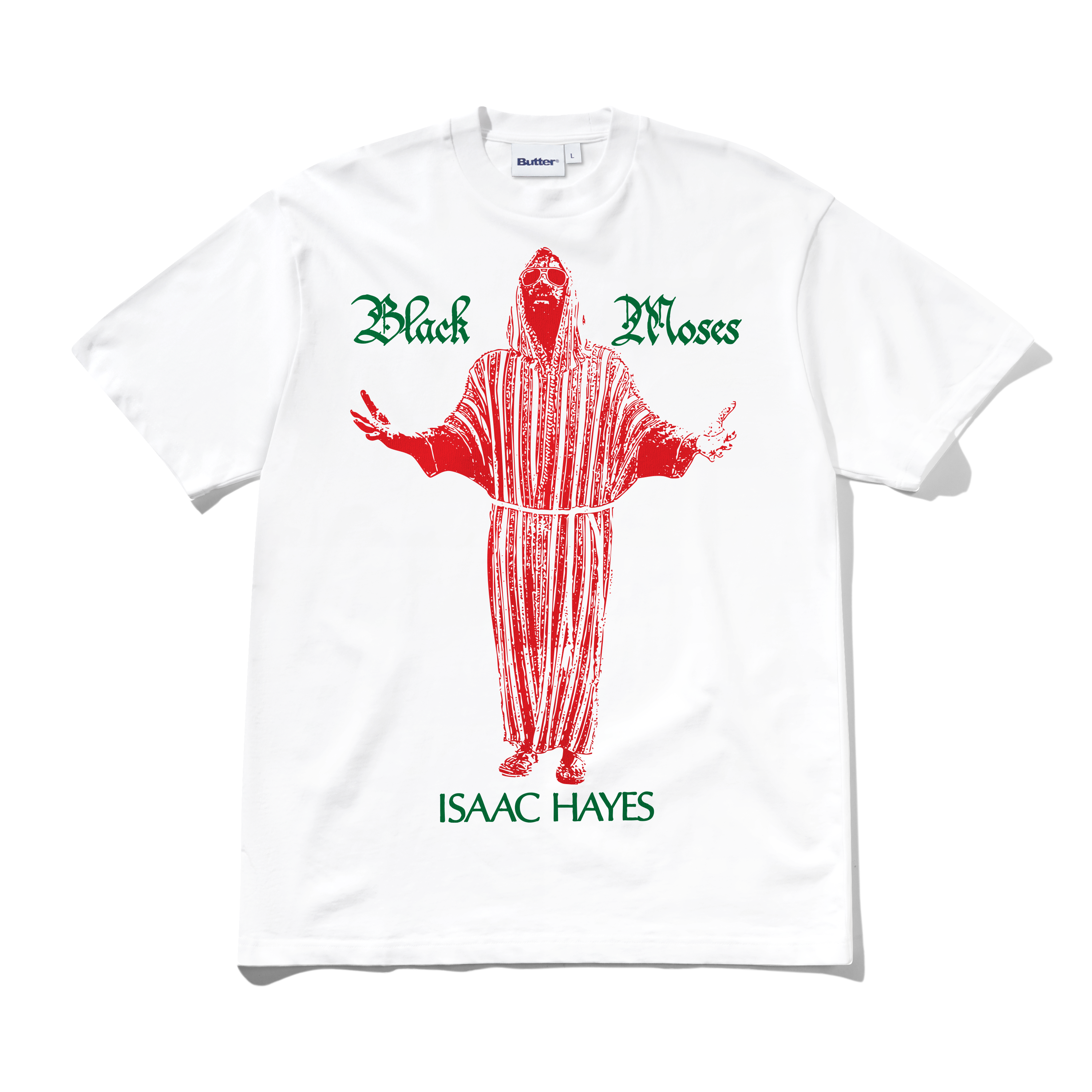BUTTER GOODS BLACK MOSES TEE - White