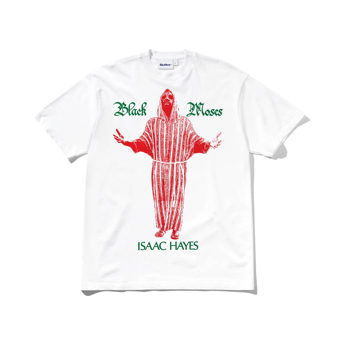 BUTTER GOODS BLACK MOSES TEE - White