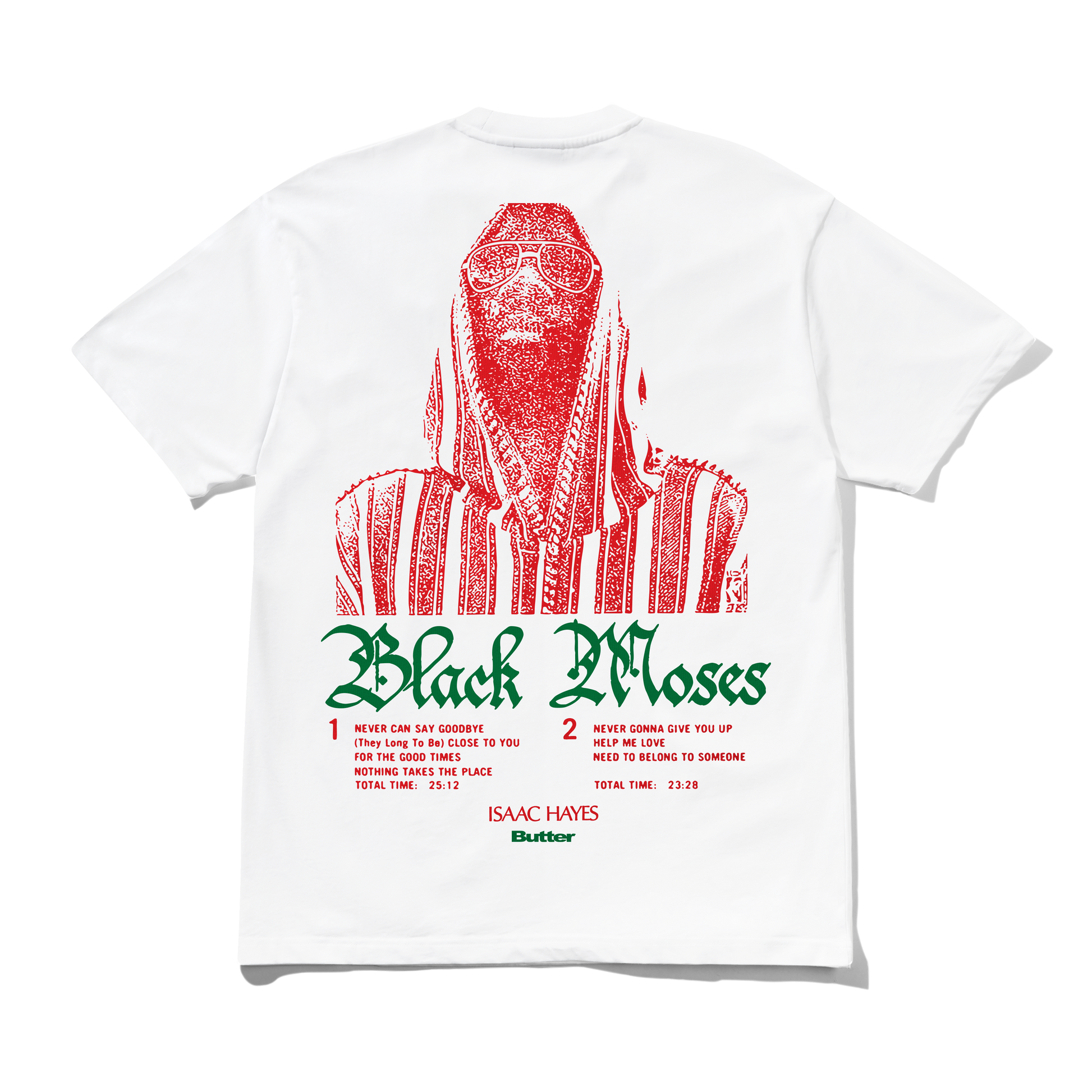 BUTTER GOODS BLACK MOSES TEE - White