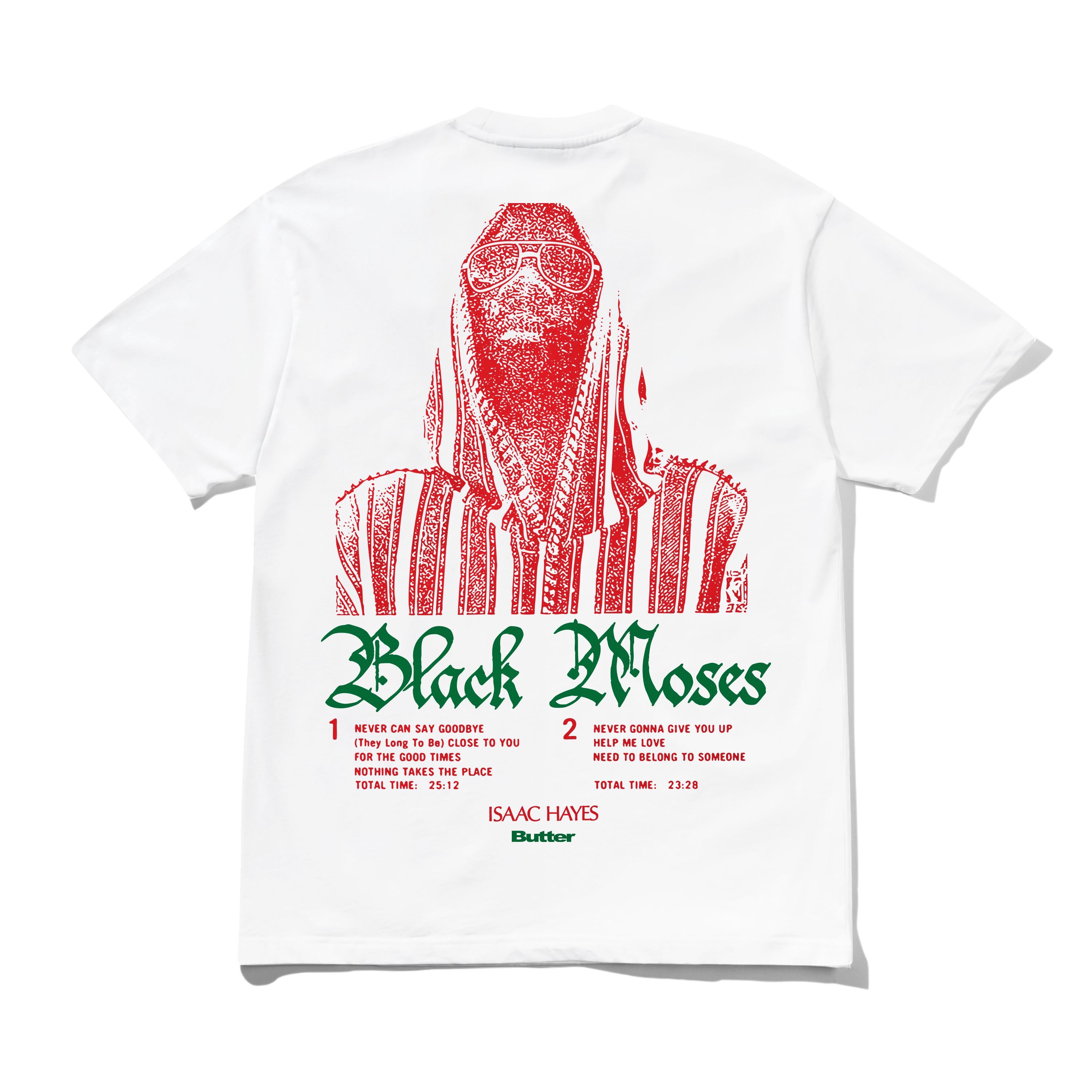 BUTTER GOODS BLACK MOSES TEE - White