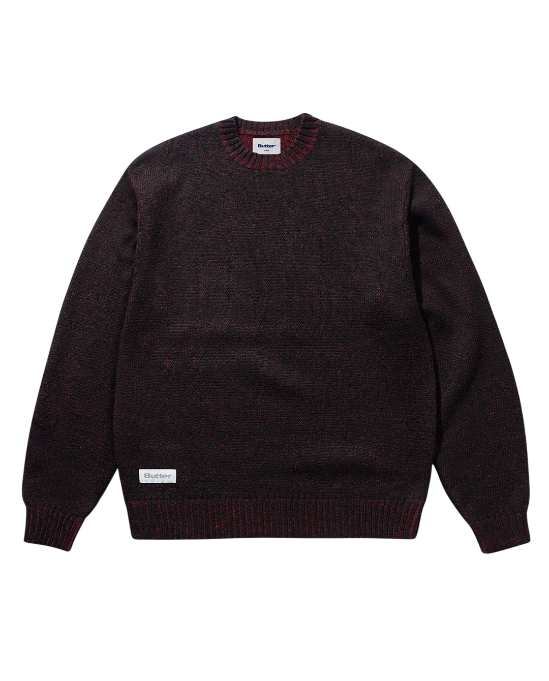 BUTTER GOODS TEXTURED KNIT SWEATER