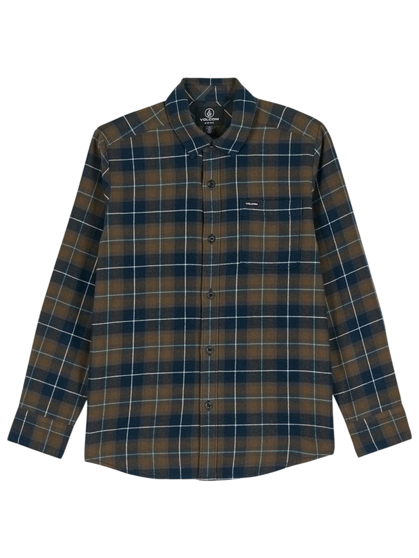 VOLCOM Y CADEN PLAID LS