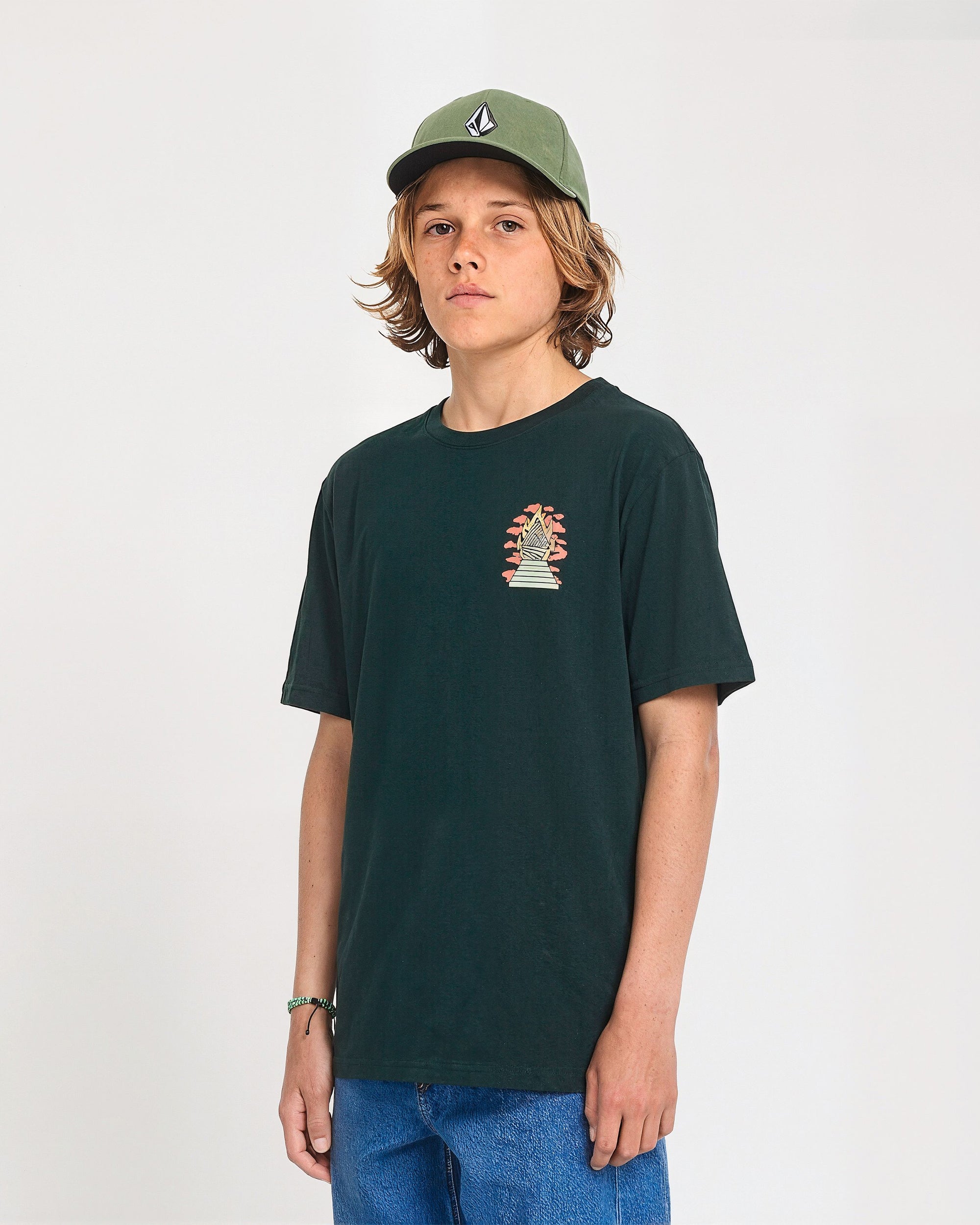 VOLCOM Y ALTARIUM SS TEE SCARAB
