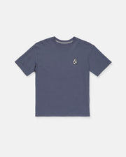 VOLCOM Y FRESHMAN SS TEE STORMY BLUE