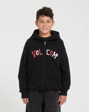 Volcom Y FA Ozzy Fleece Zip Black - vue principale