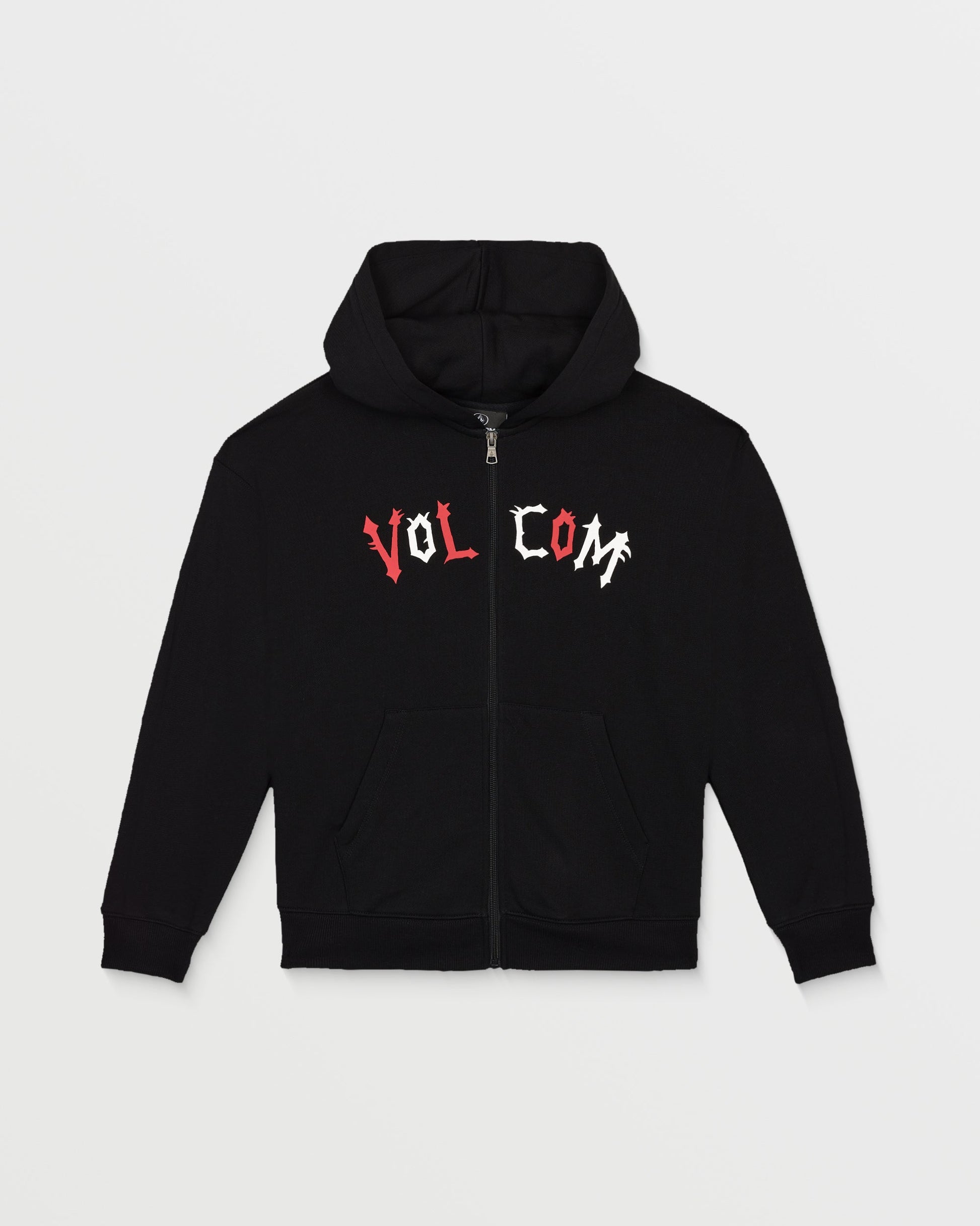 Volcom Y FA Ozzy Fleece Zip Black - vue 3