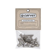 Carver Hardware Set Zinc Plated