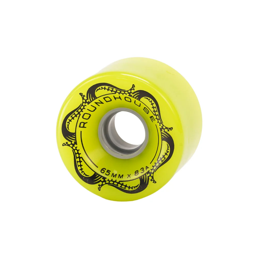 Carver Roundhouse Slick 65mm 83A Wheels - Green Glo