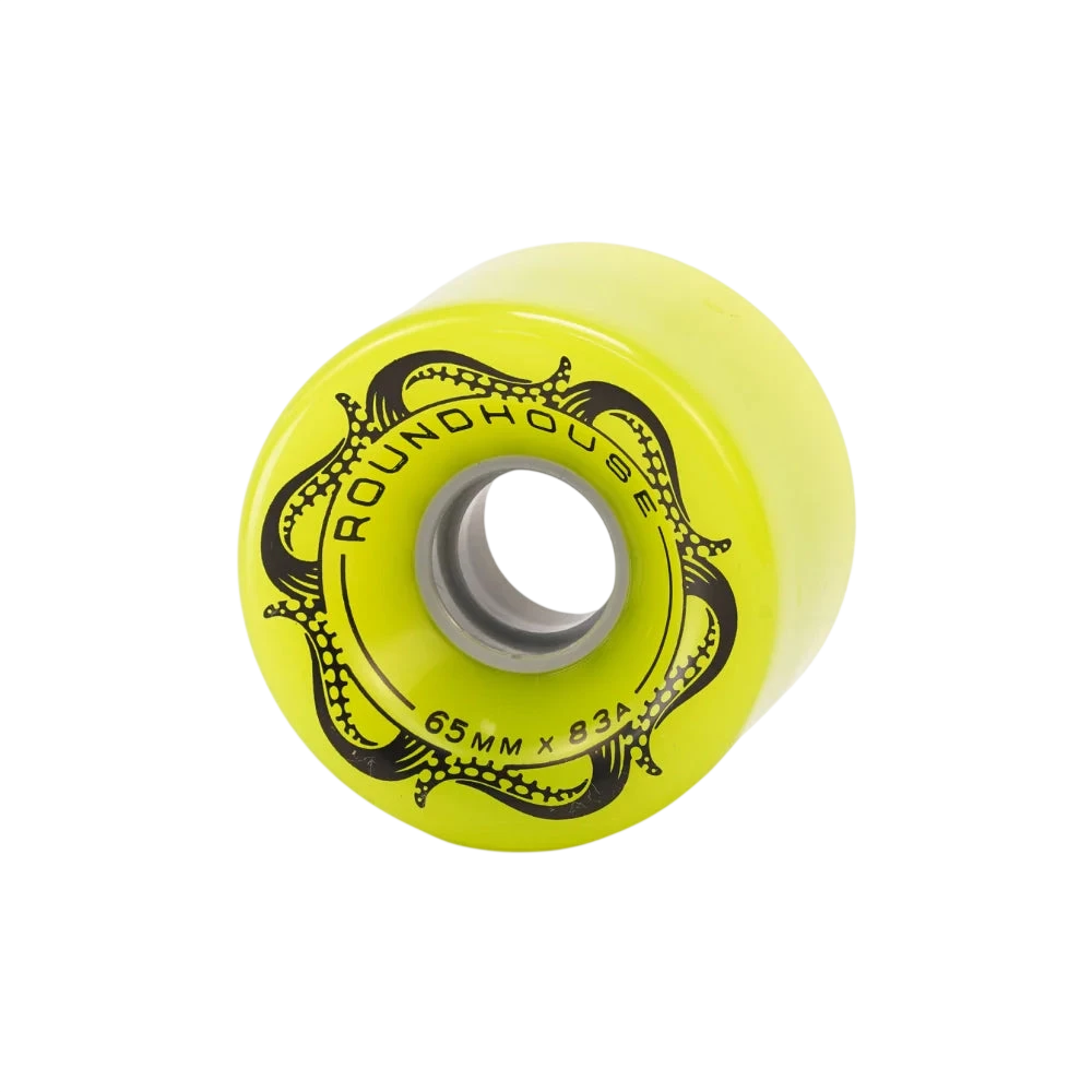 Carver Roundhouse Slick 65mm 83A Wheels - Green Glo