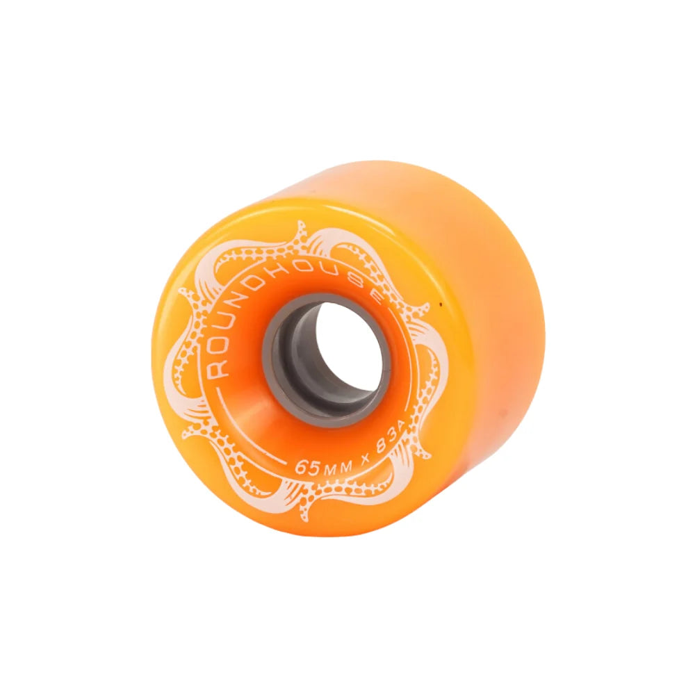 Carver Roundhouse Slick 65mm 83A Wheels - Orange Glo