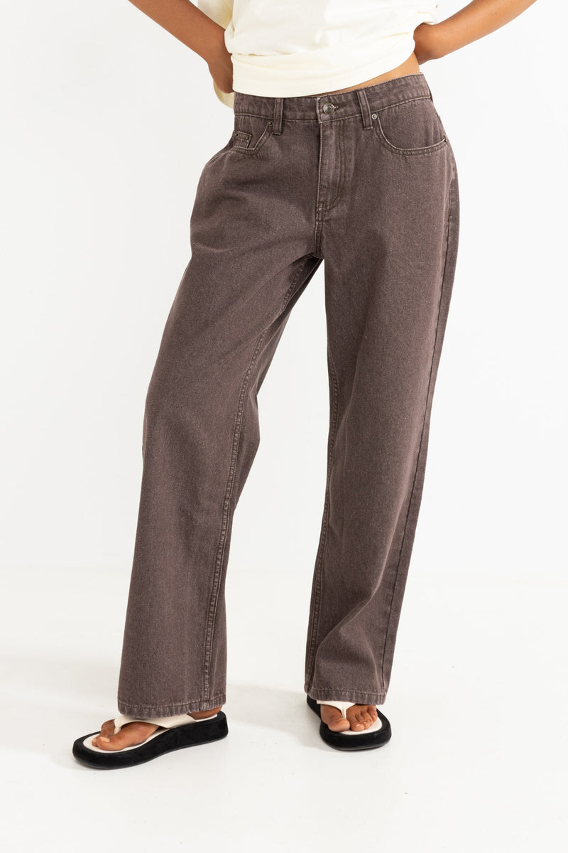 RHYTHM W CHARLIE LOW RISE DENIM JEAN