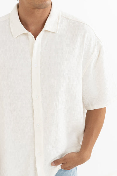 RHYTHM LEADS RELAXED CHECK SS SHIRT