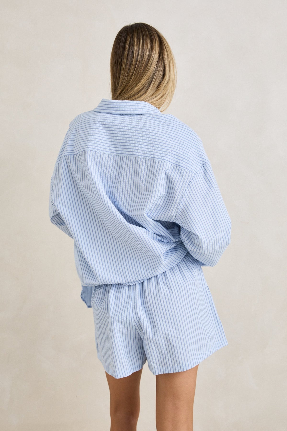 RHYTHM W OVERSWIM STRIPE SHORT