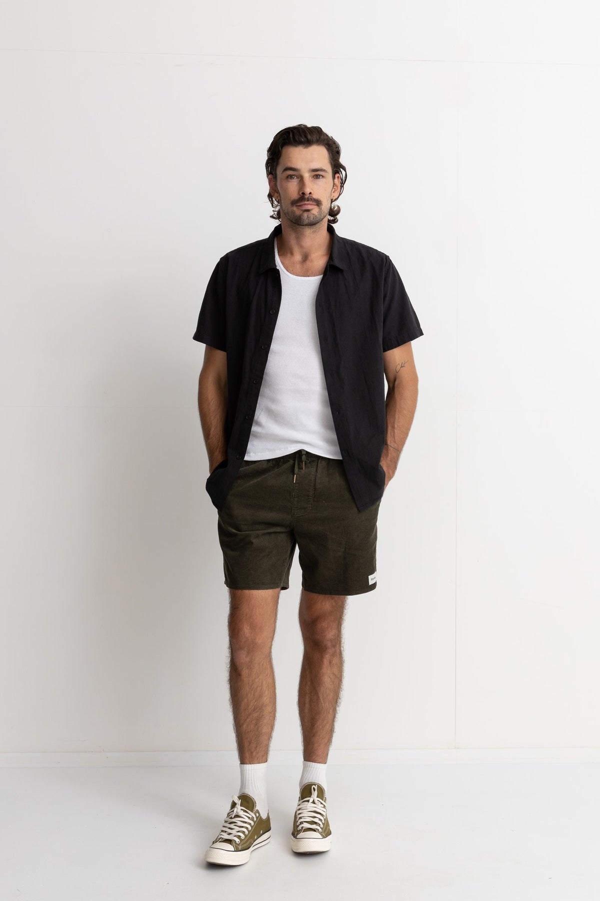 RHYTHM CLASSIC LINEN SS SHIRT 