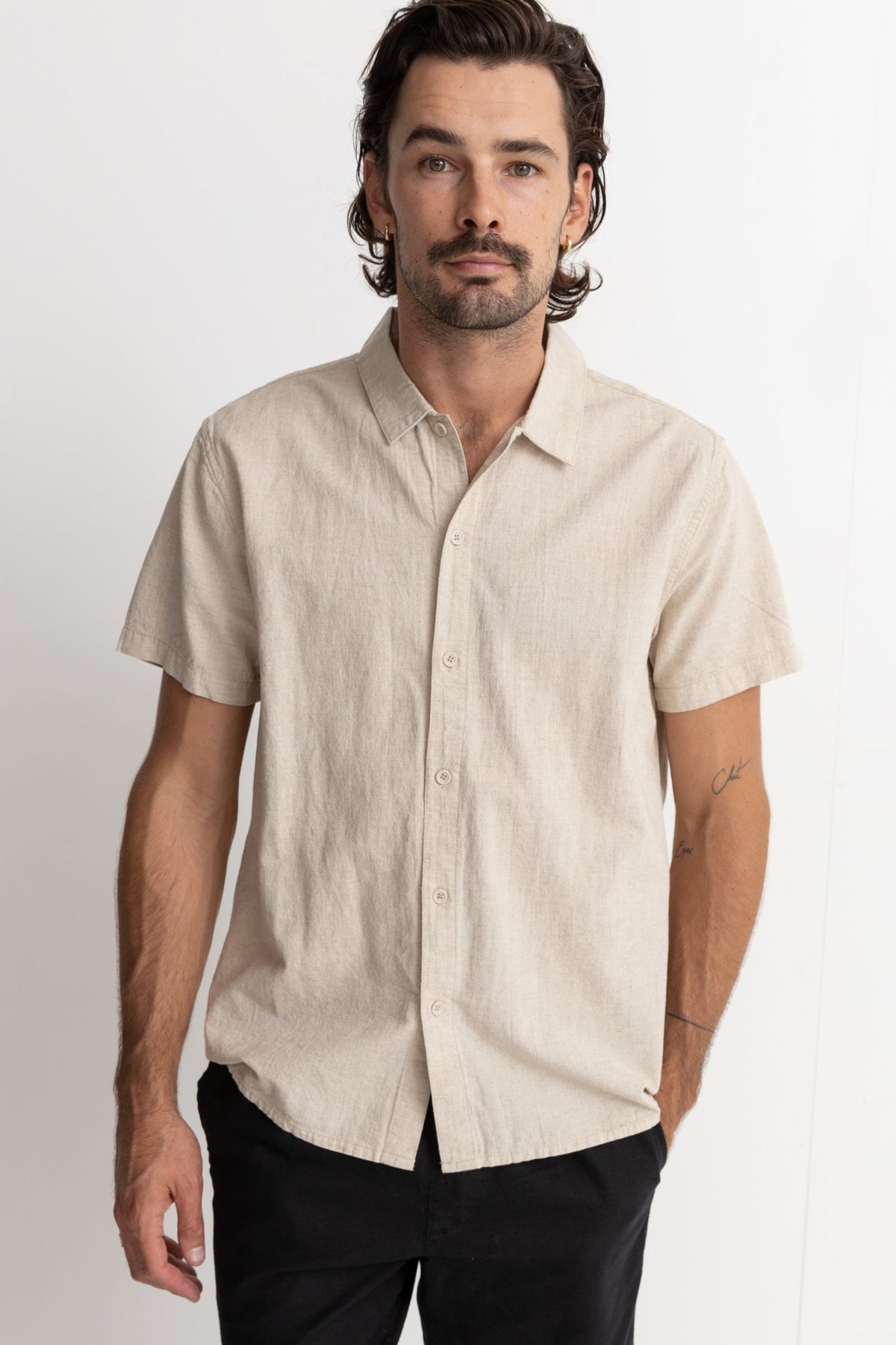 RHYTHM CLASSIC LINEN SS SHIRT 