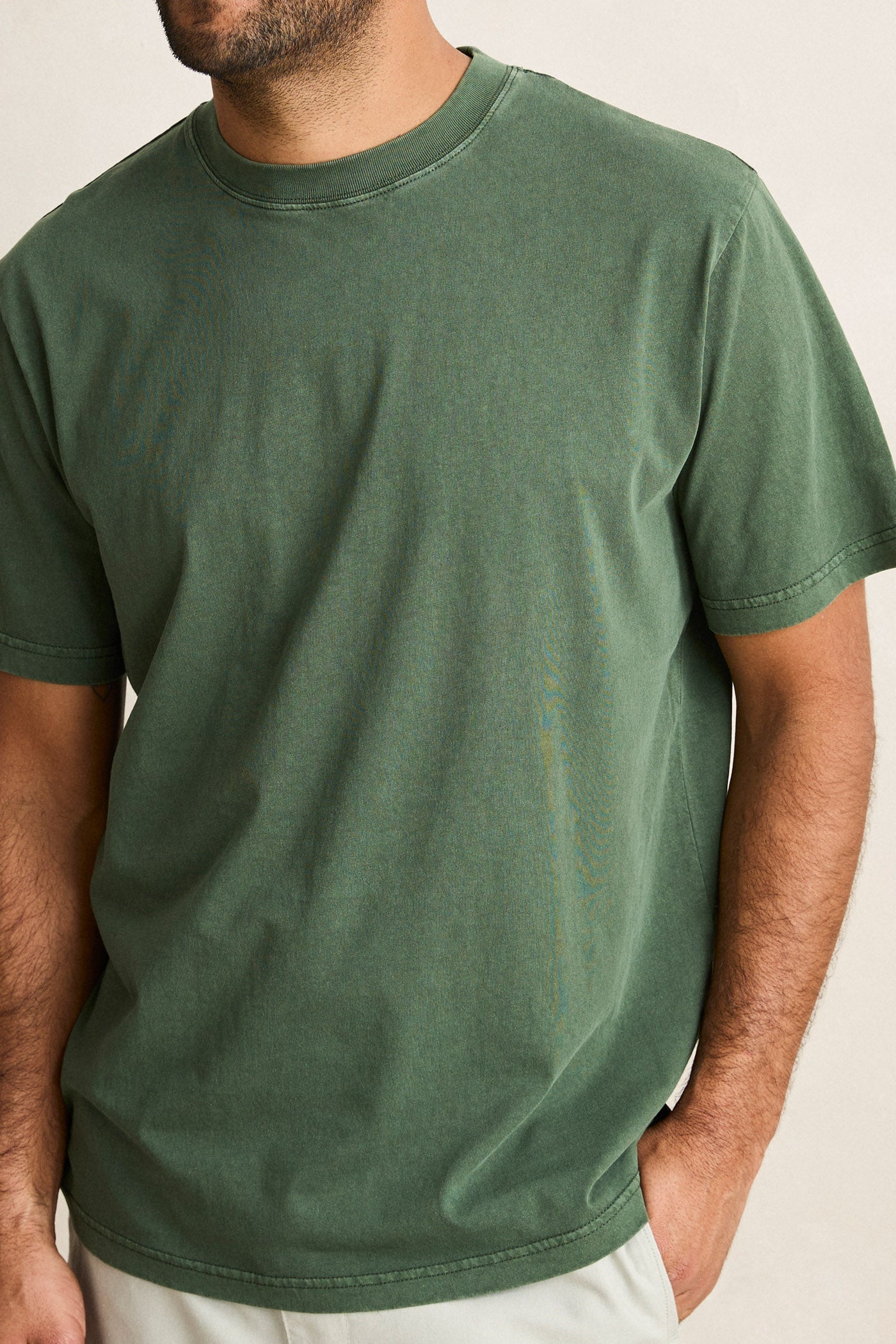 Rhythm Classic Vintage Tee Vert Forêt - Look 2