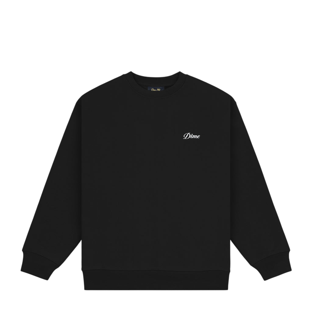 DIME CURSIVE SMALL LOGO CREWNECK