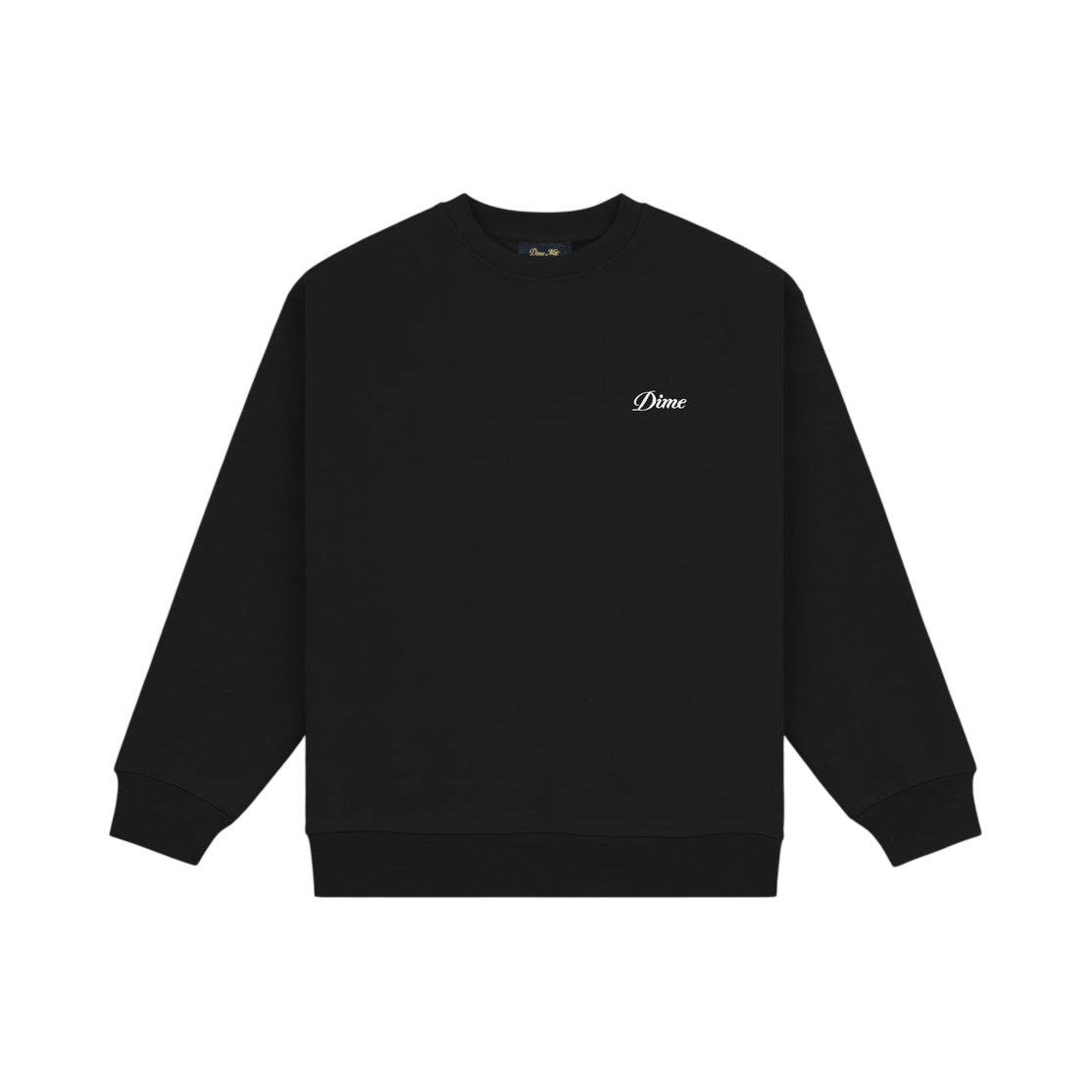 DIME CURSIVE SMALL LOGO CREWNECK