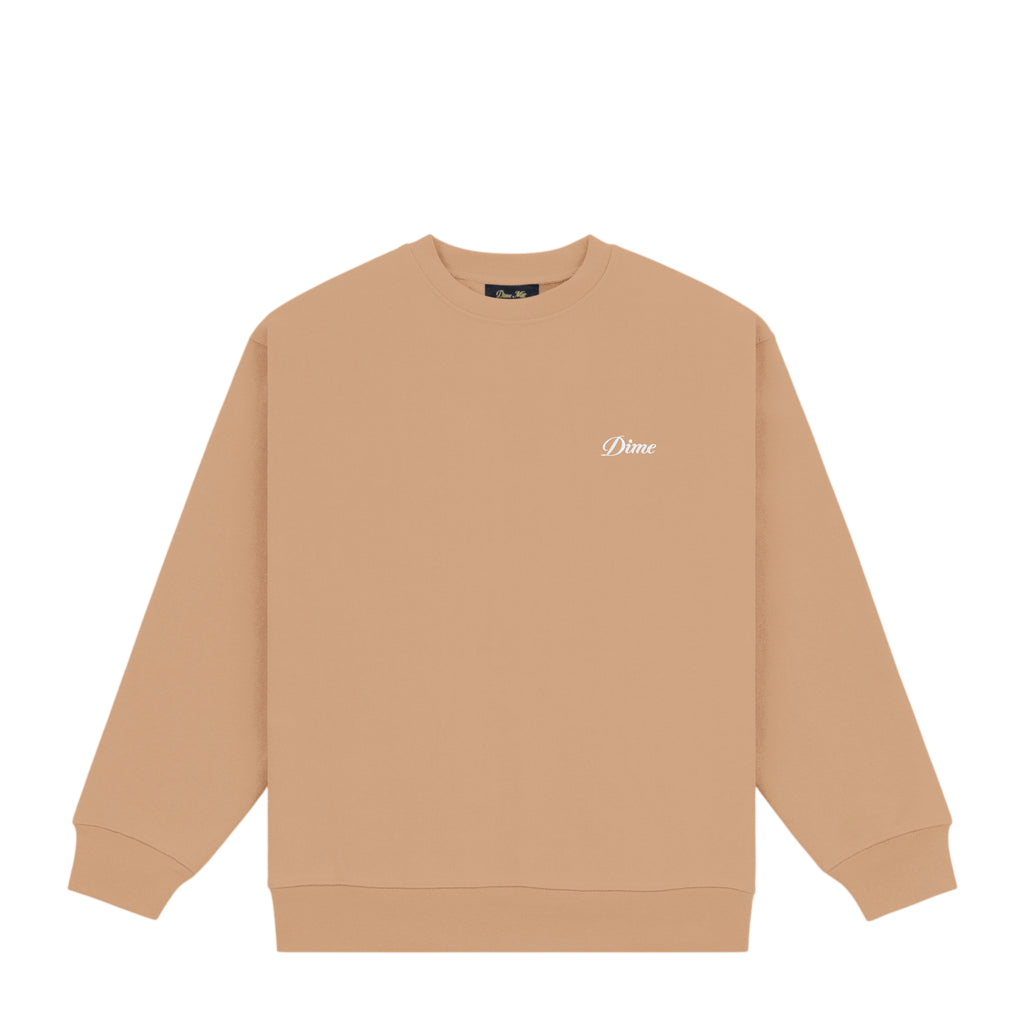 DIME CURSIVE SMALL LOGO CREWNECK