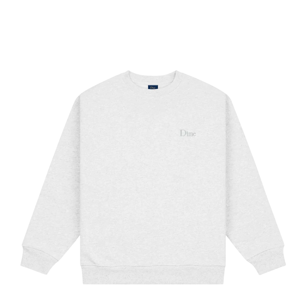 DIME CLASSIC SMALL LOGO CREWNECK