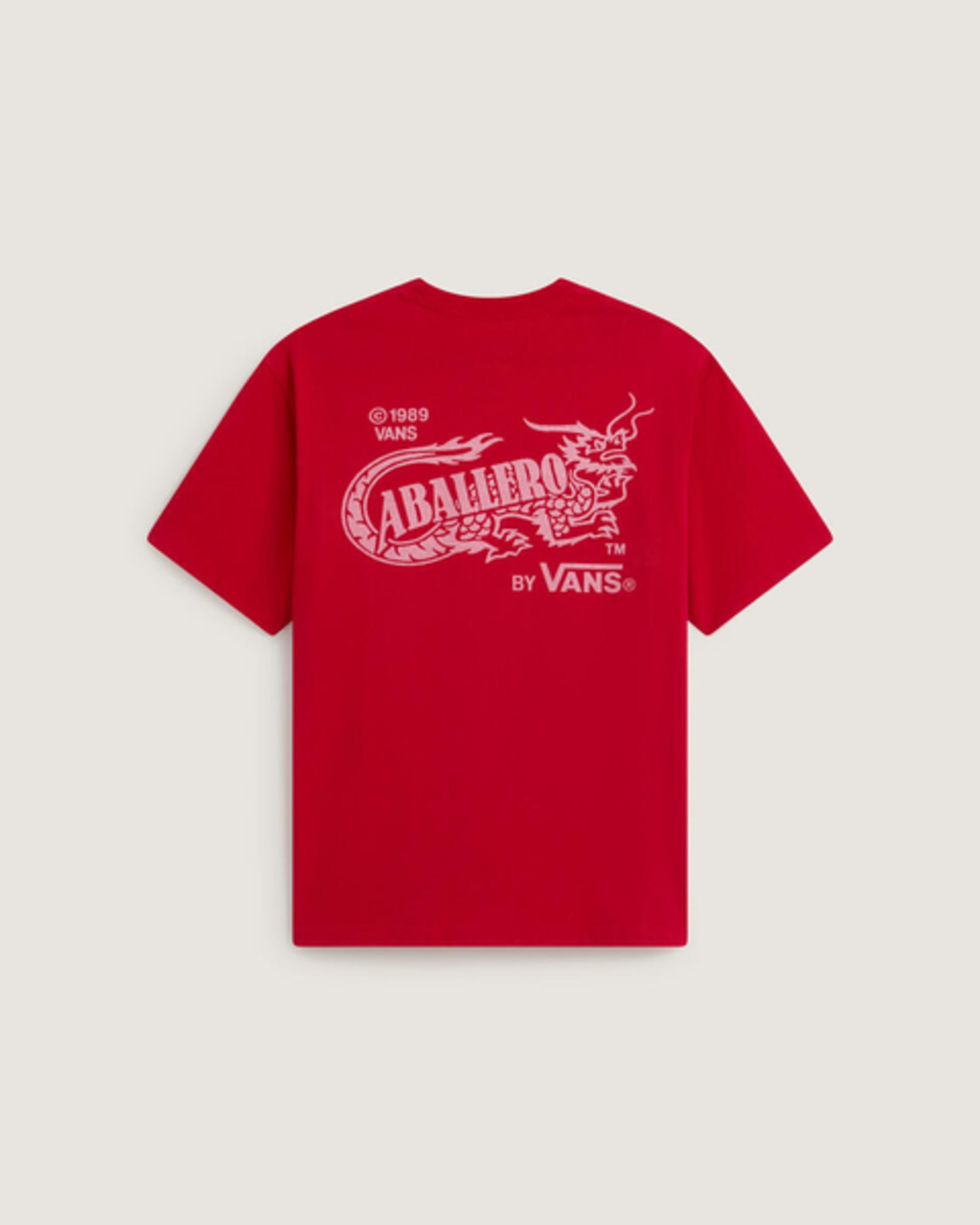VANS Caballero SS Tee Racing Red - Vue 2