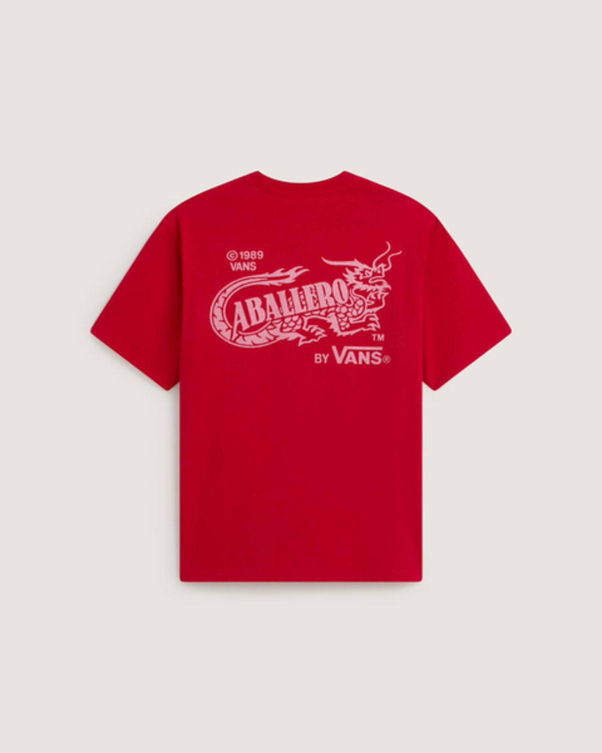 VANS Caballero SS Tee Racing Red - Vue 2