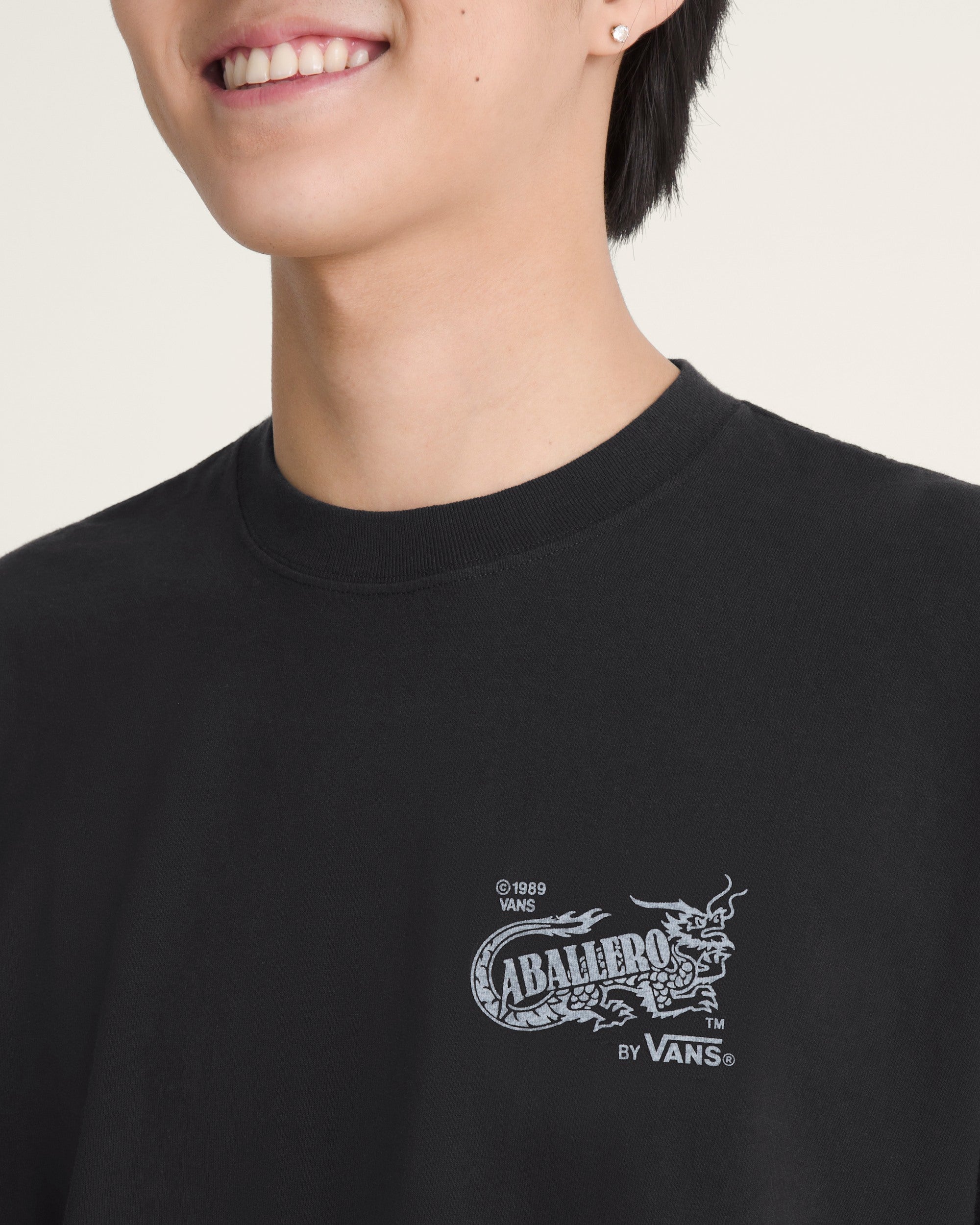 VANS Caballero SS Tee Noir - Vue 5