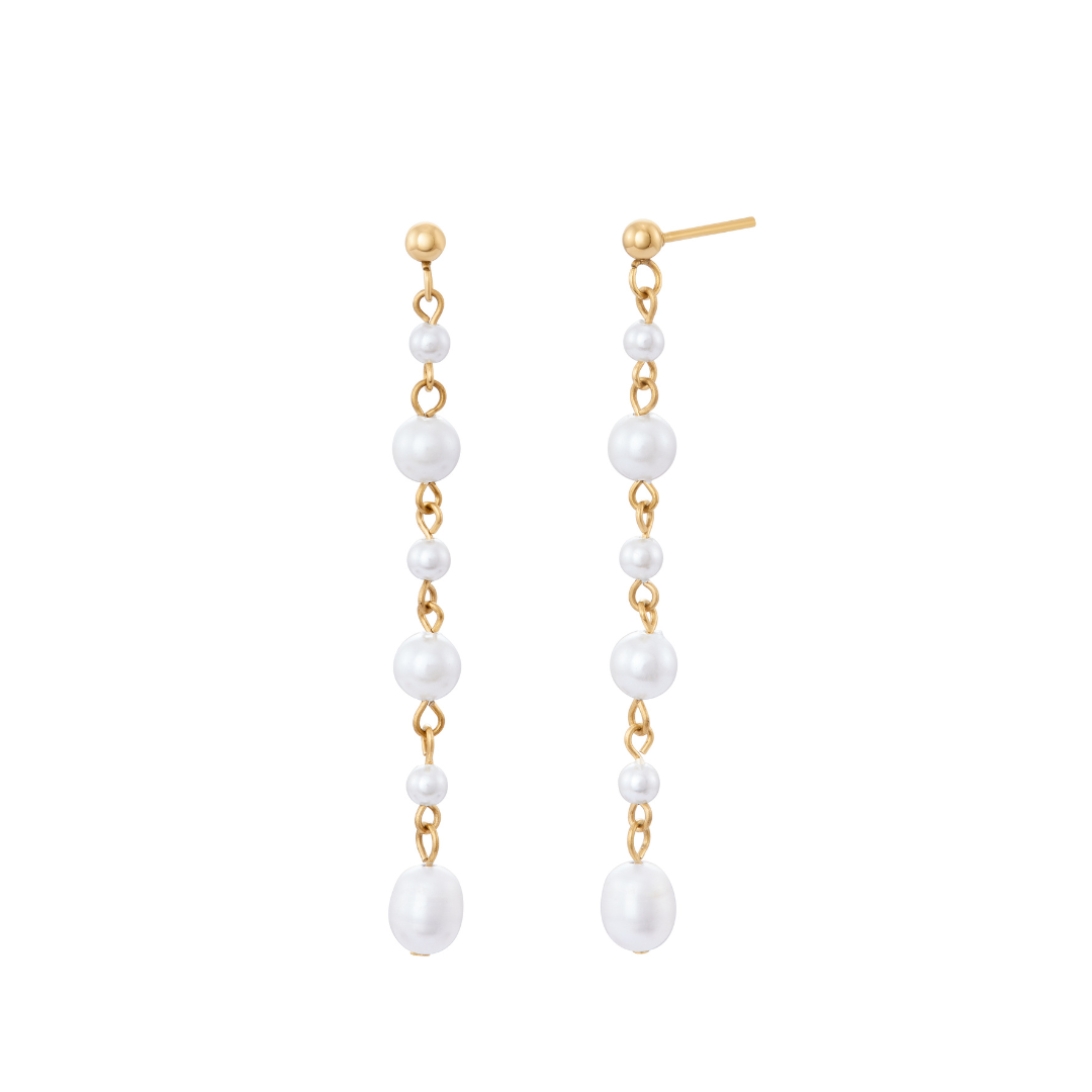 TWENTY COMPASS Capri Earrings Gold