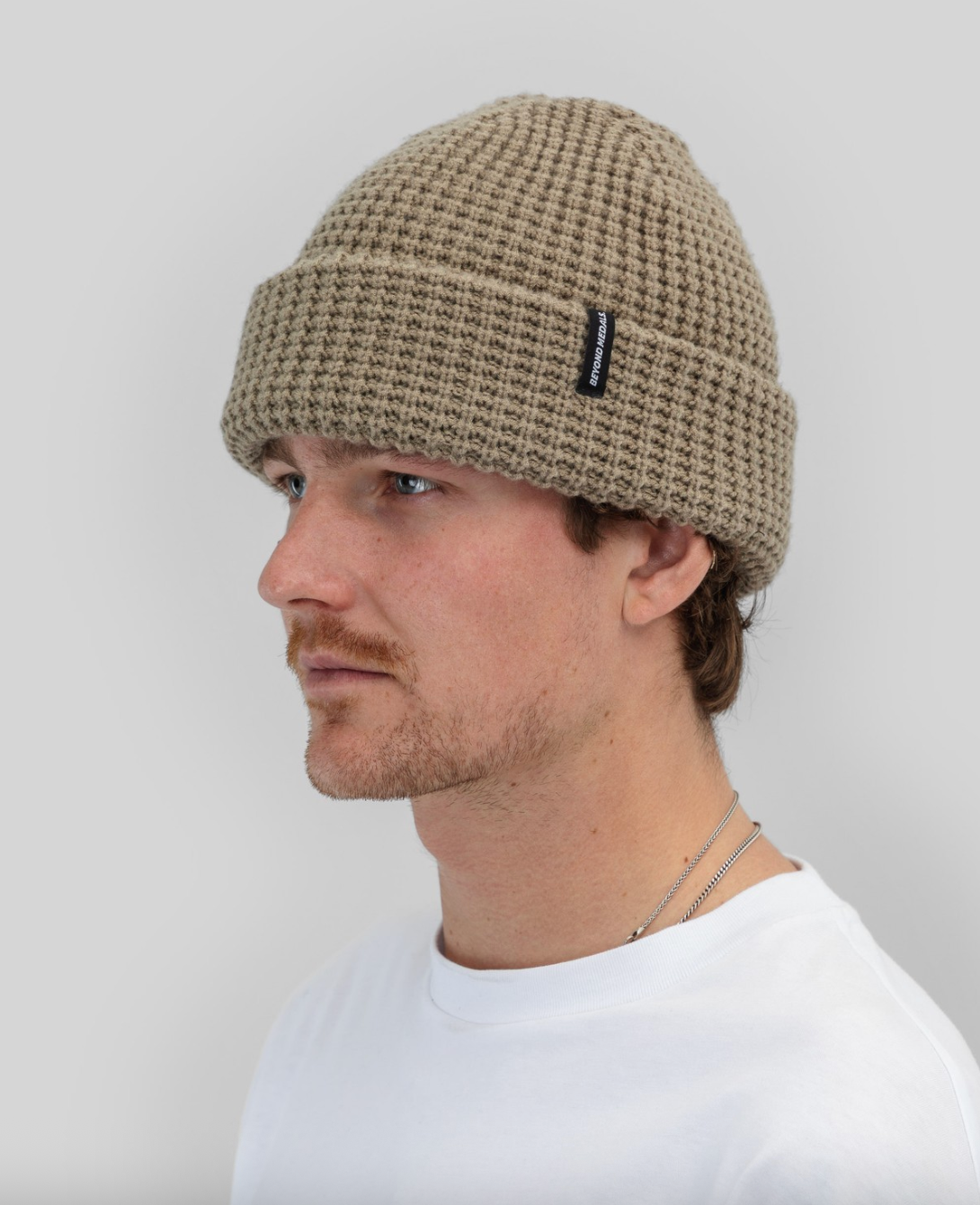 BEYOND MEDALS WAFFLE BEANIE