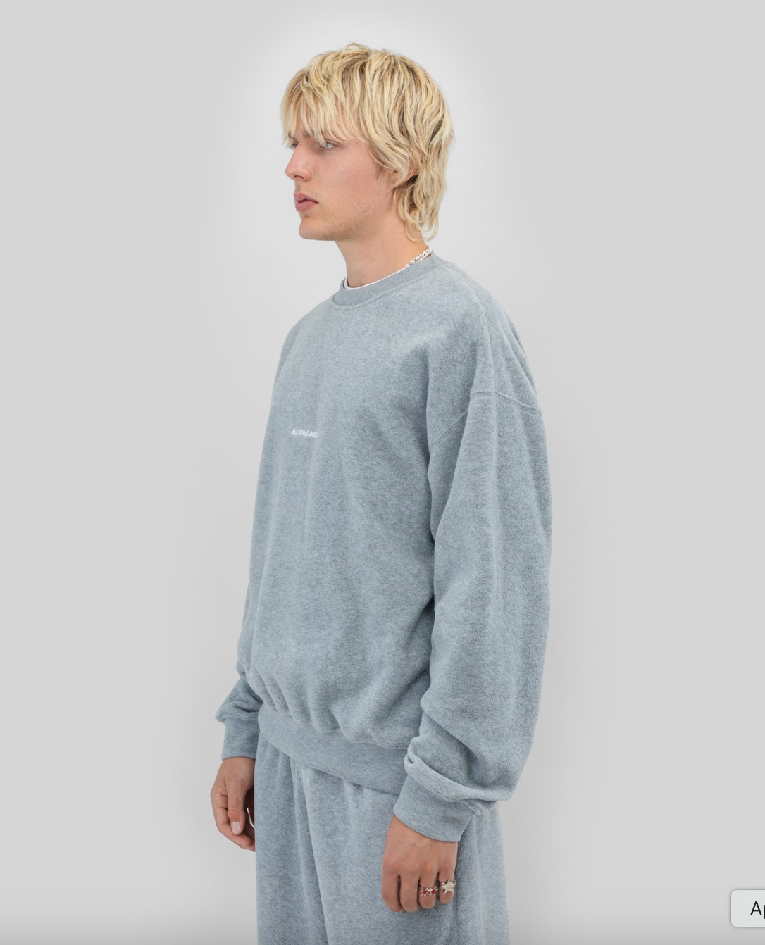 BEYOND MEDALS FLEECE CREWNECK